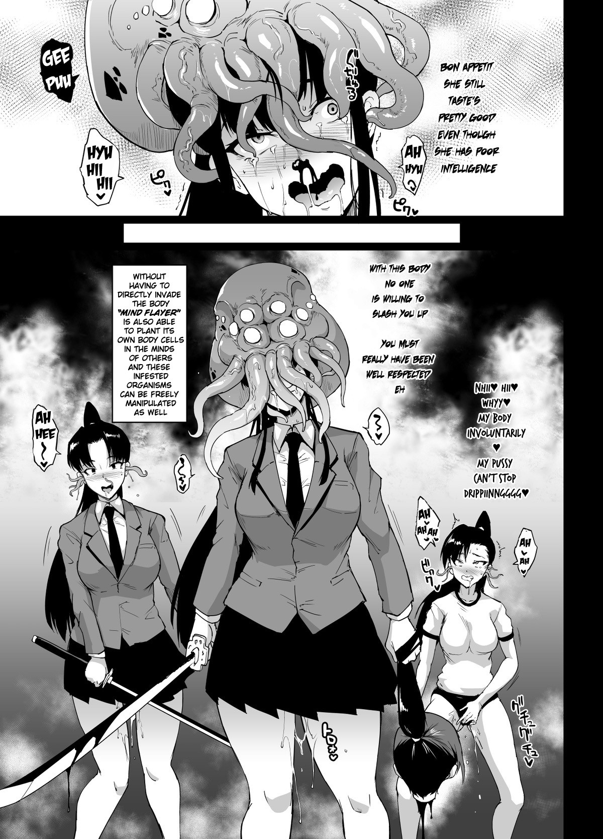 Hentai Manga Comic-Exorcism Club For Black-Haired Girls With Ponytails-Read-39